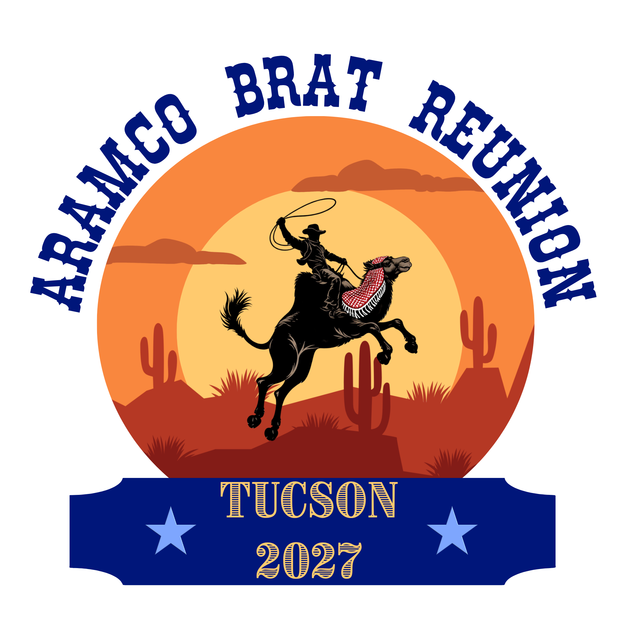 Aramco Brat Reunion Tucson 2027 Logo